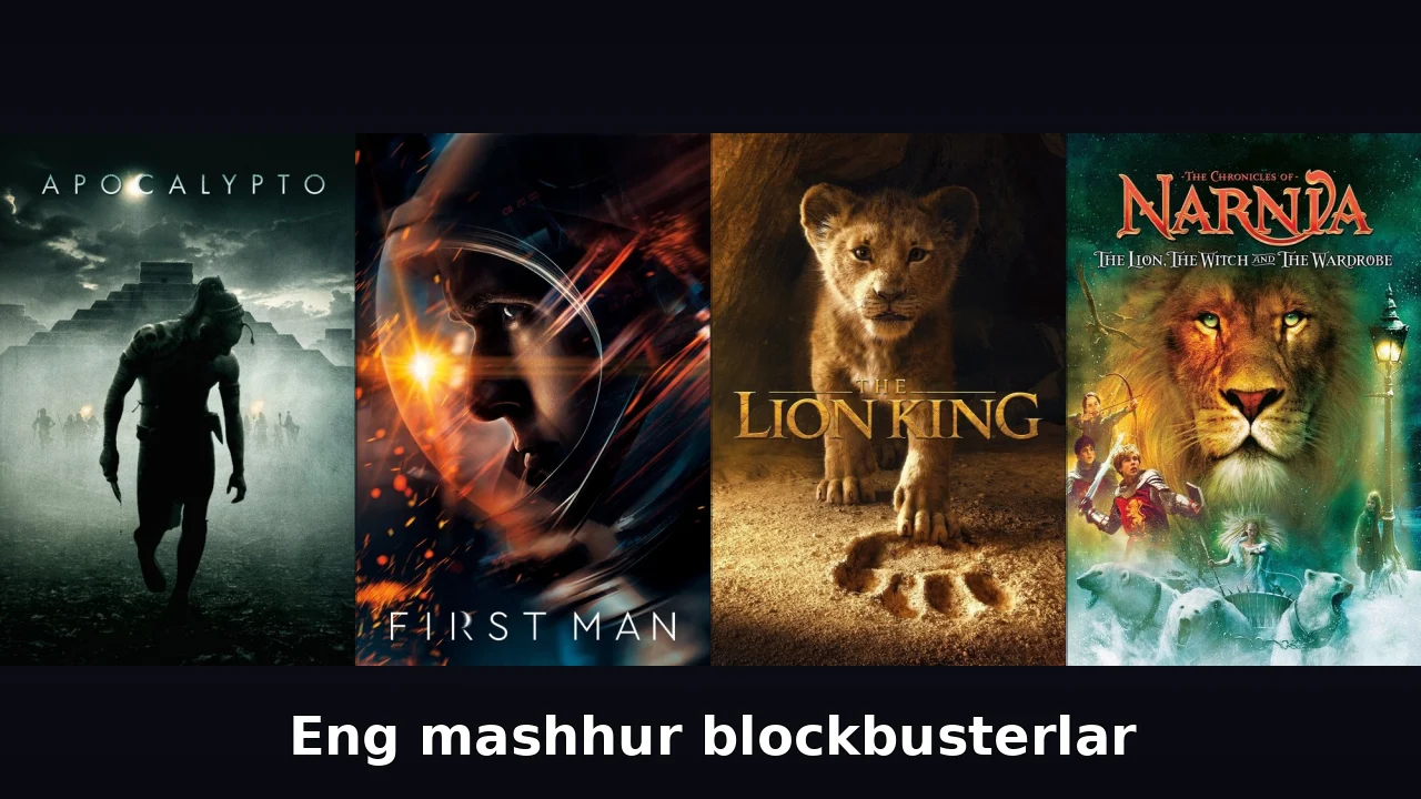 Eng mashhur blockbusterlar