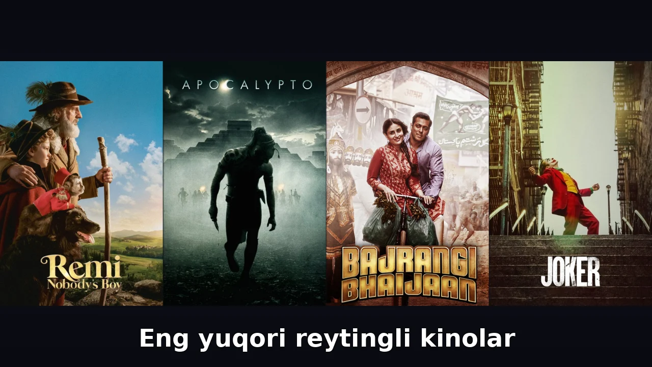 Eng yuqori reytingli kinolar